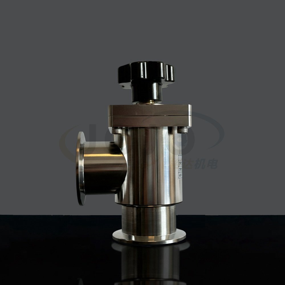High Vacuum Angle (Block) Valve (KF Manual DN≤50)